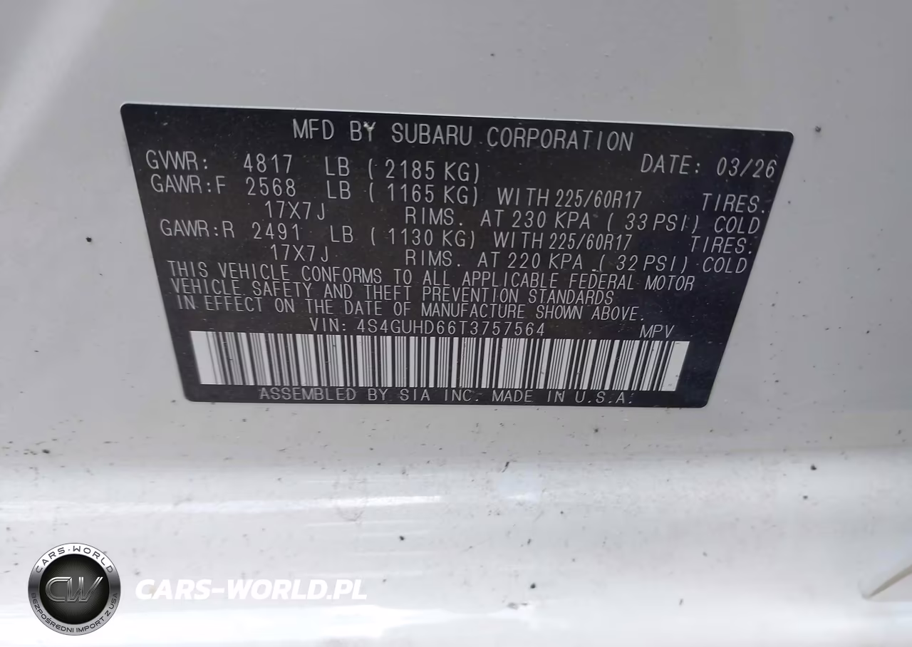 2026 Subaru Crosstrek Premium VIN:4S4GUHD66T3757564 - 9