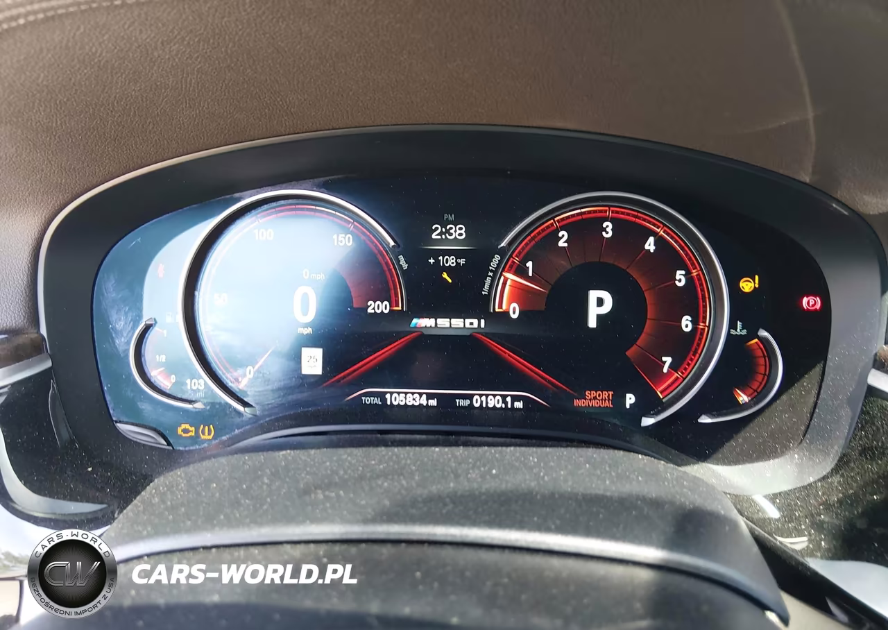 2018 BMW M550I xDrive VIN:WBAJB9C56JB034845 - 7