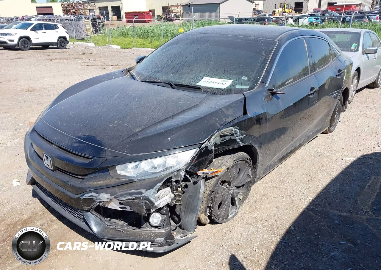 2018 Honda Civic Ex VIN:SHHFK7H56JU232374 - 2