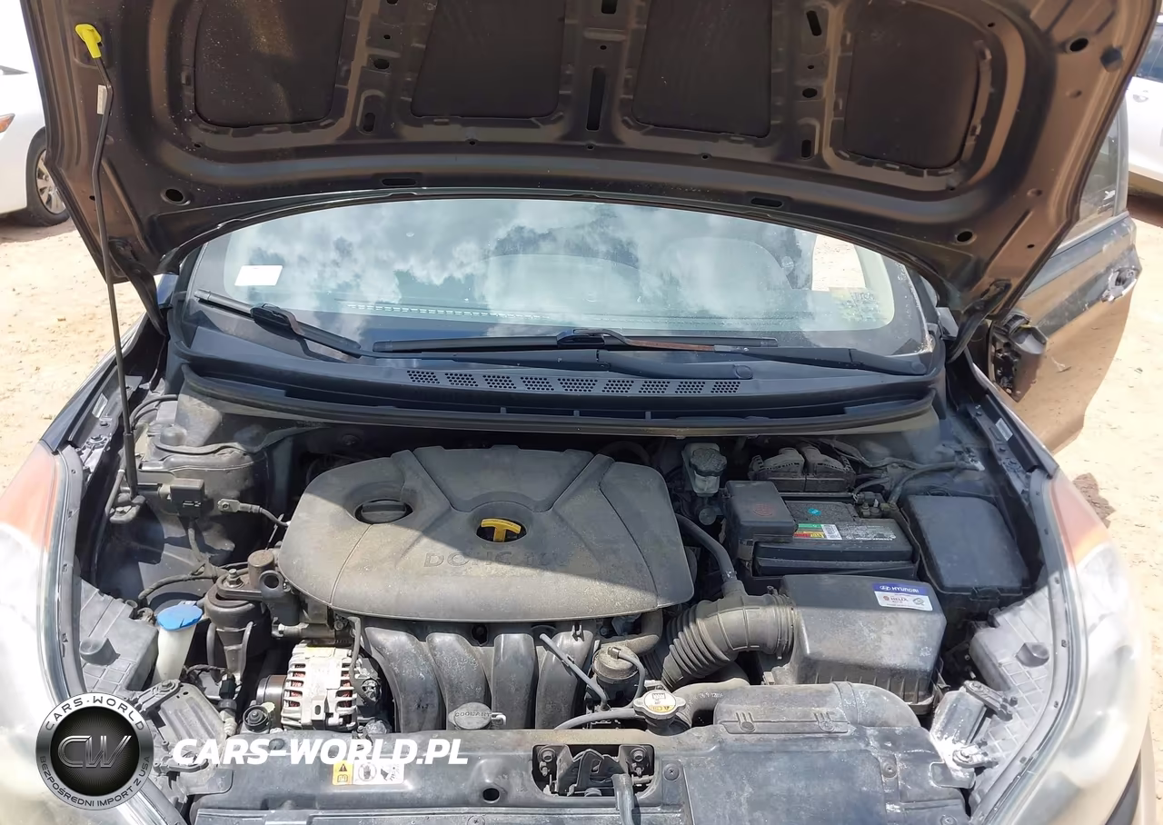 2012 Hyundai Elantra Gls (Ulsan Plant) VIN:KMHDH4AE2CU460622 - 10