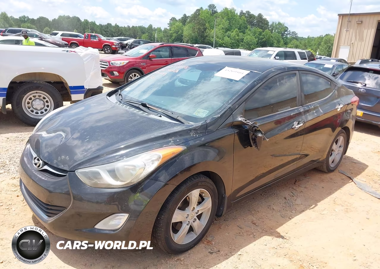 2012 Hyundai Elantra Gls (Ulsan Plant) VIN:KMHDH4AE2CU460622 - 2