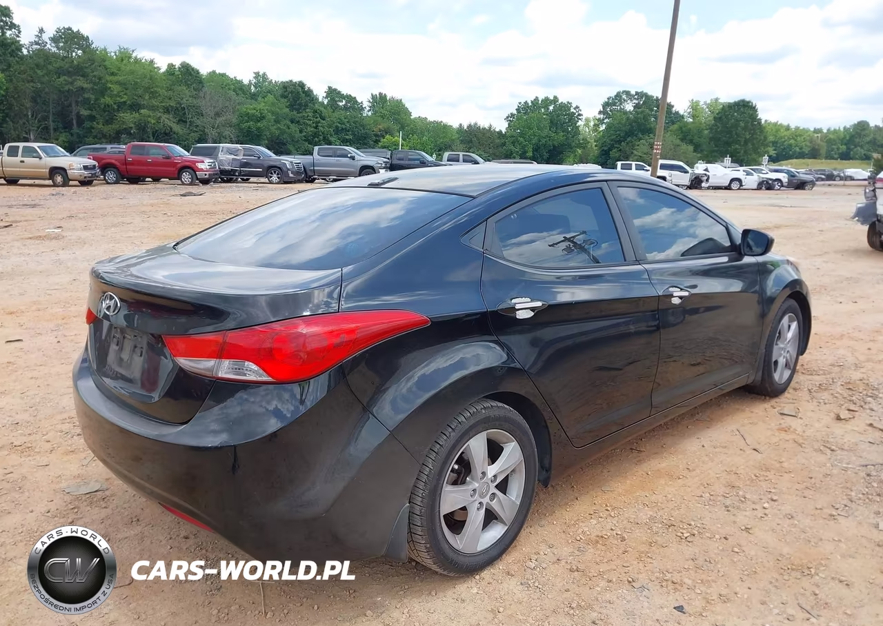 2012 Hyundai Elantra Gls (Ulsan Plant) VIN:KMHDH4AE2CU460622 - 4