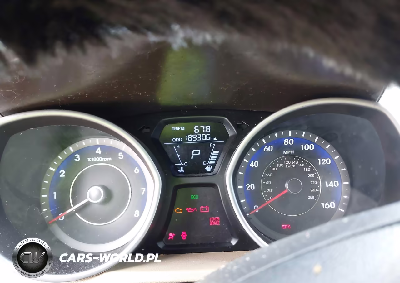 2012 Hyundai Elantra Gls (Ulsan Plant) VIN:KMHDH4AE2CU460622 - 7