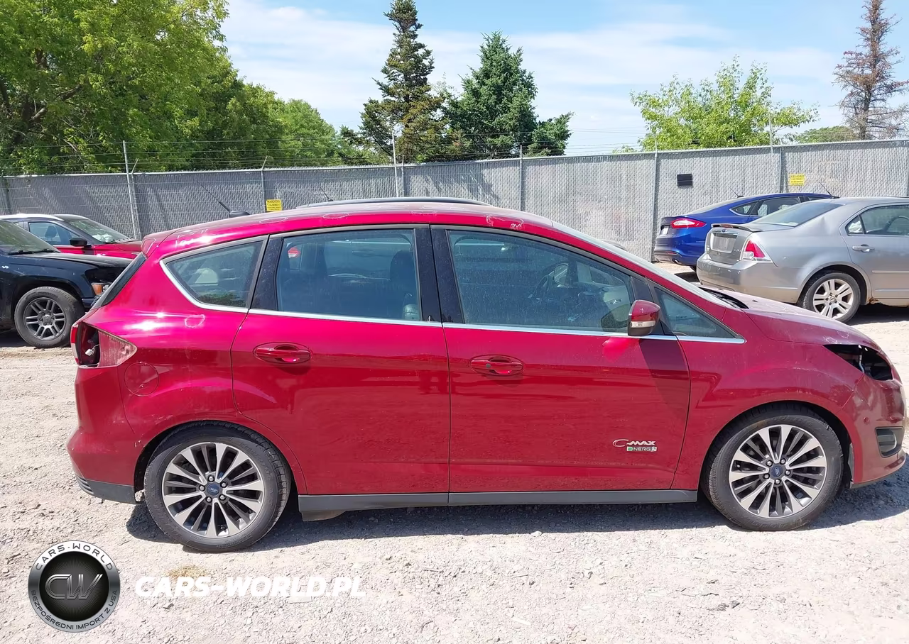 2017 Ford C-Max Energi Titanium VIN:1FADP5FU1HL101343 - 13