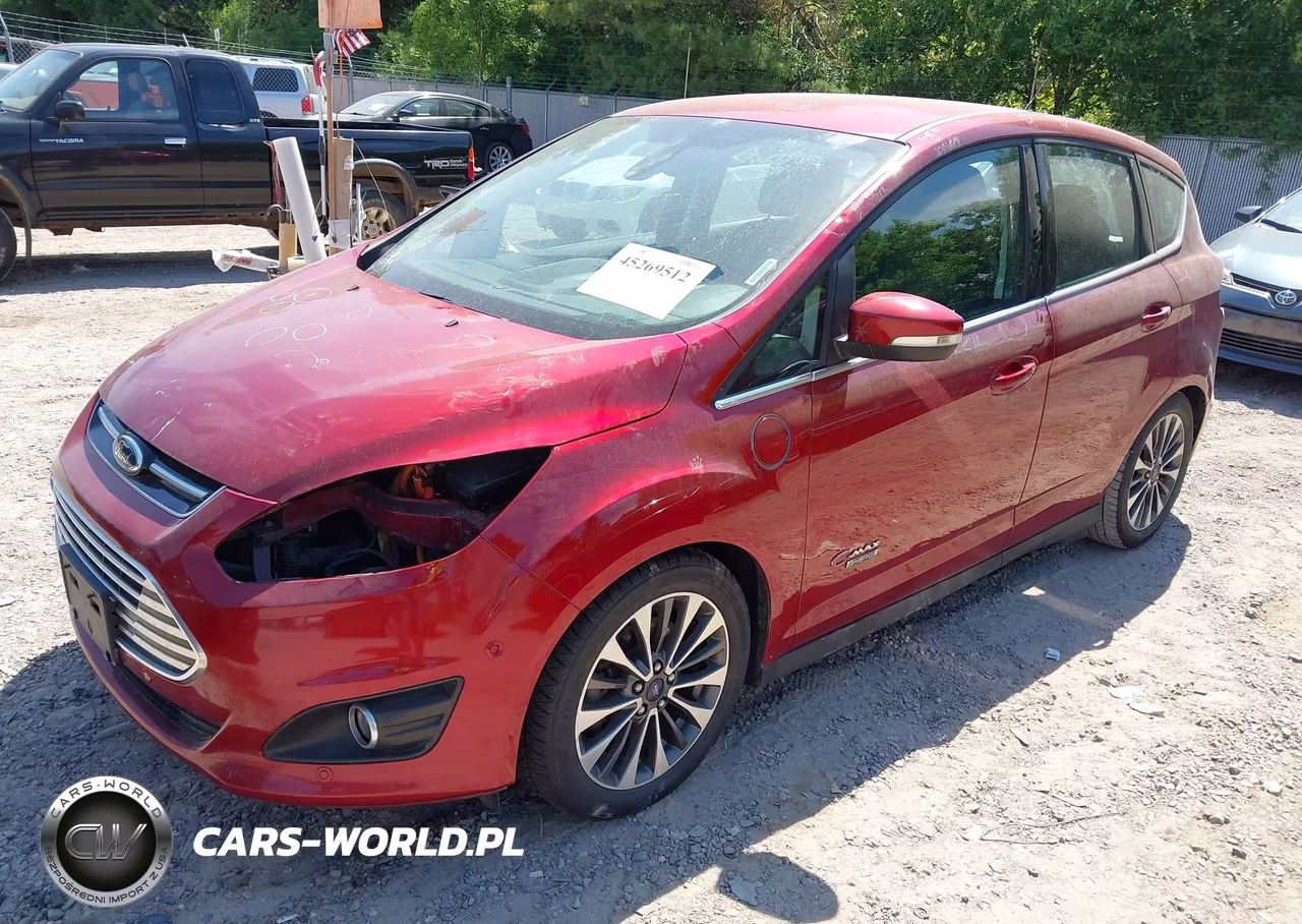 2017 Ford C-Max Energi Titanium VIN:1FADP5FU1HL101343 - 2