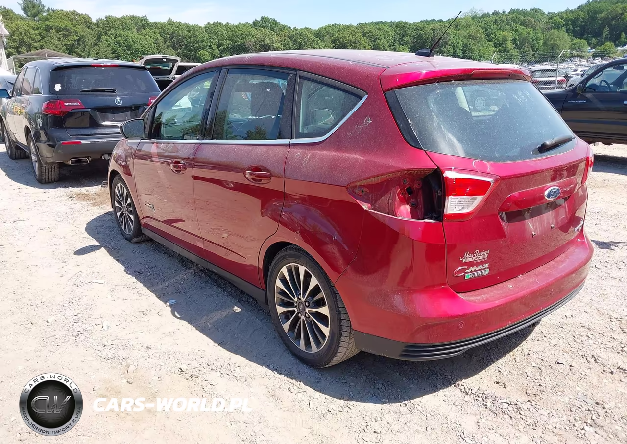 2017 Ford C-Max Energi Titanium VIN:1FADP5FU1HL101343 - 3