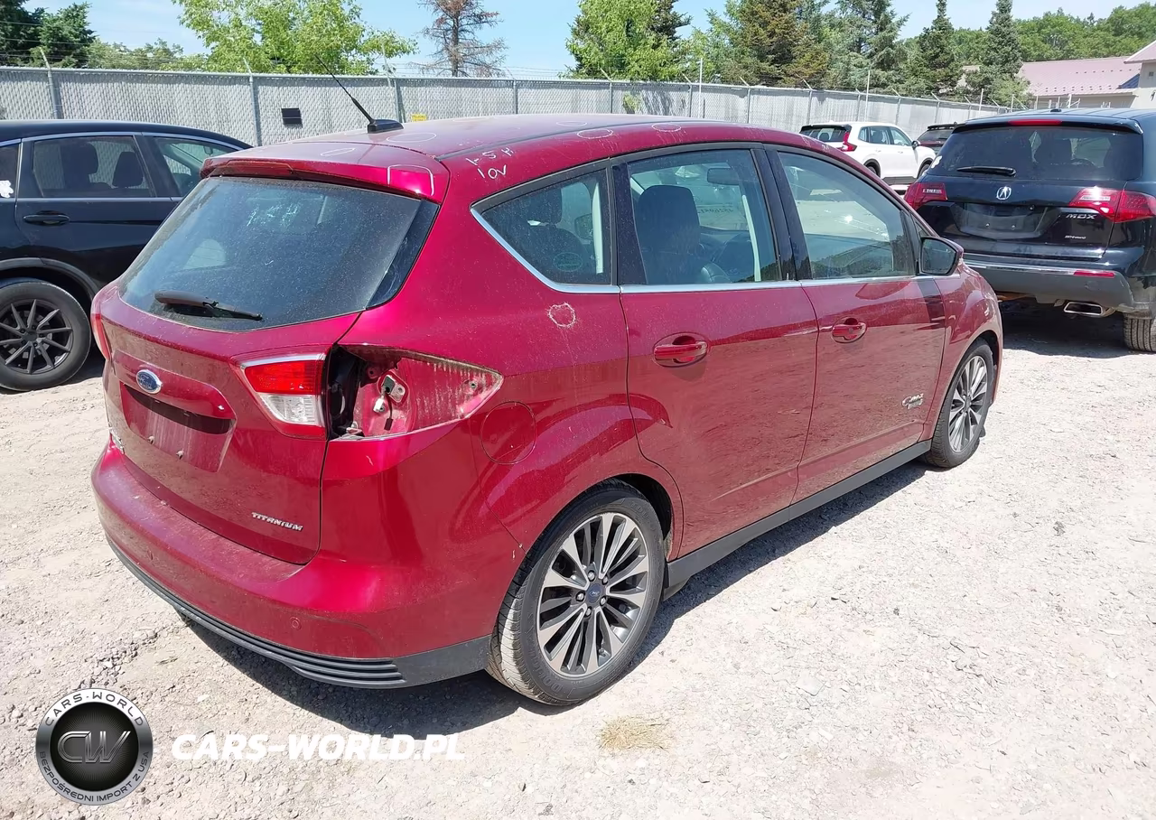 2017 Ford C-Max Energi Titanium VIN:1FADP5FU1HL101343 - 4