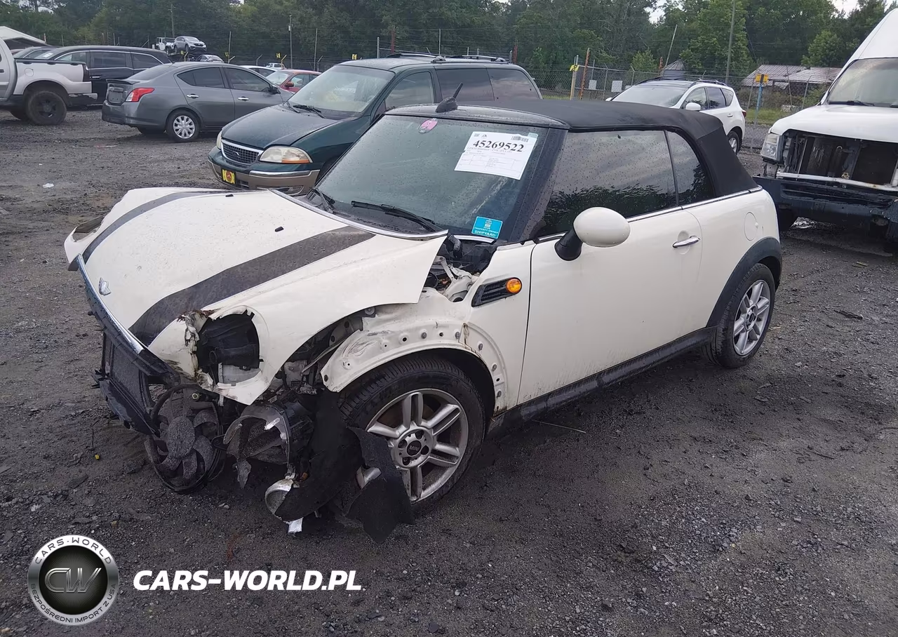 2014 Mini Convertible Cooper VIN:WMWZN3C52ET861359 - 2