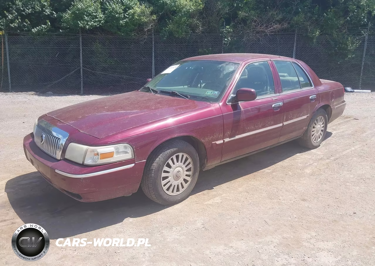 2007 Mercury Grand Marquis Ls VIN:2MEFM75V47X632621 - 2
