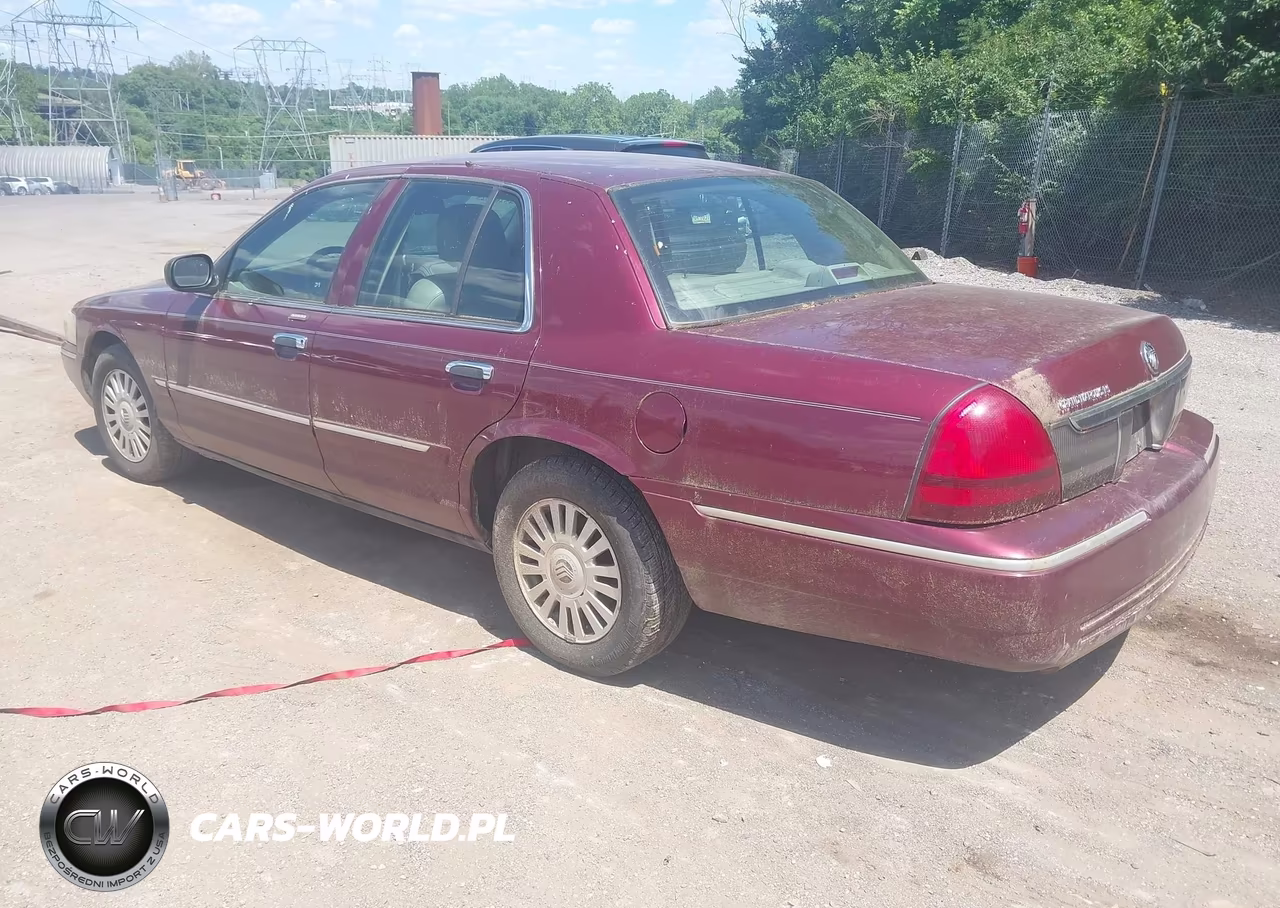2007 Mercury Grand Marquis Ls VIN:2MEFM75V47X632621 - 3
