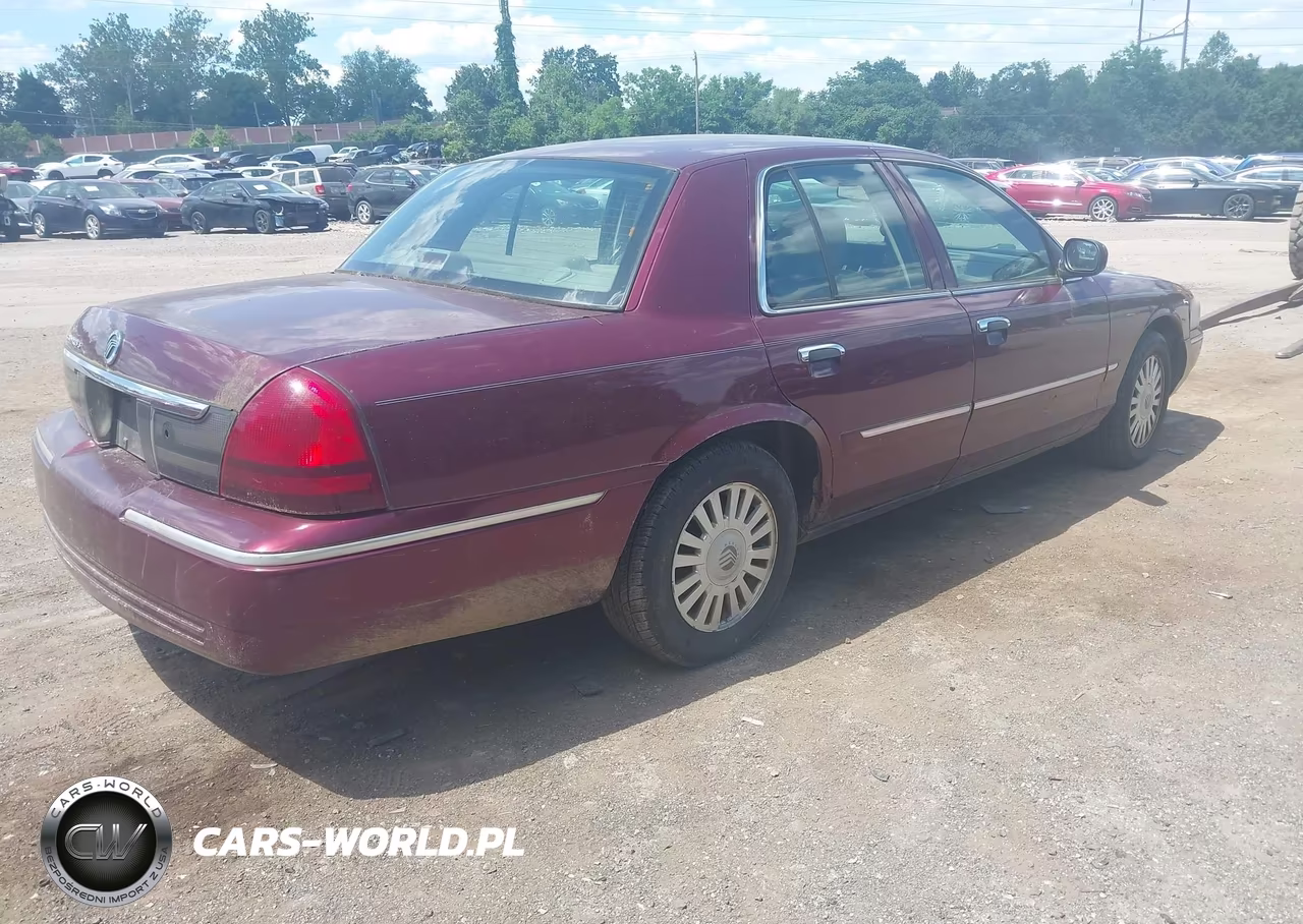 2007 Mercury Grand Marquis Ls VIN:2MEFM75V47X632621 - 4