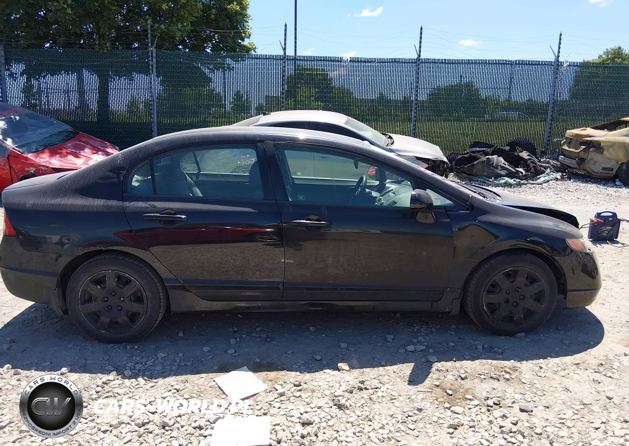 2007 Honda Civic Lx VIN:2HGFA165X7H306467 - 13
