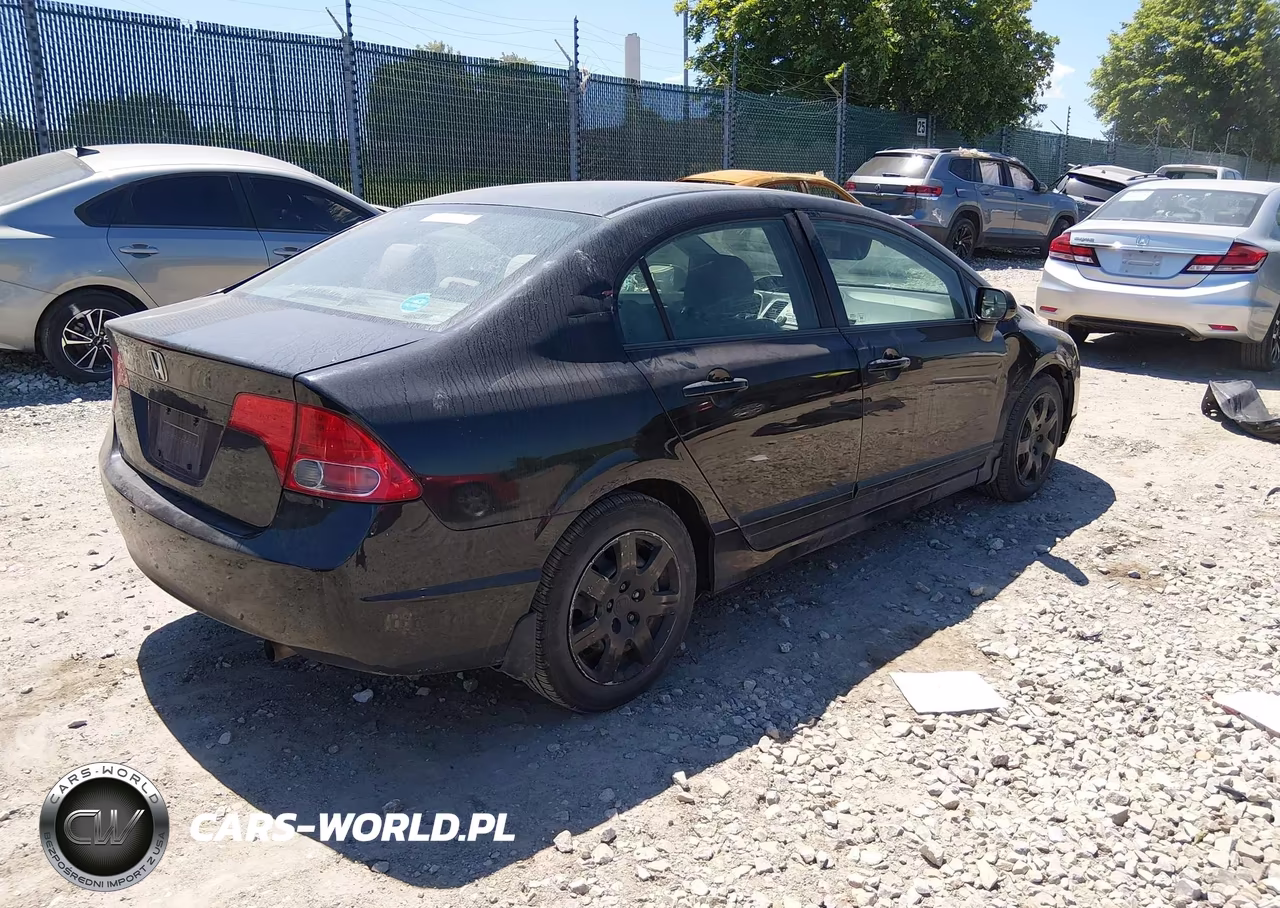 2007 Honda Civic Lx VIN:2HGFA165X7H306467 - 4