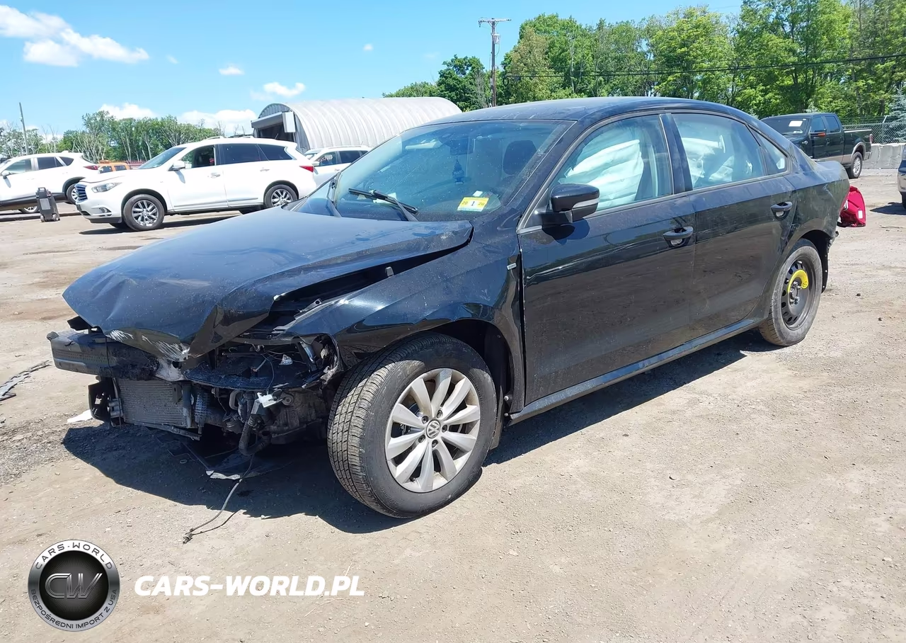 2015 Volkswagen Passat 1.8T Wolfsburg Edition VIN:1VWAT7A32FC019845 - 2