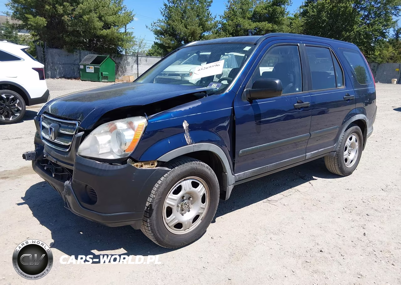 2005 Honda Cr-V Lx VIN:JHLRD68595C018147 - 2