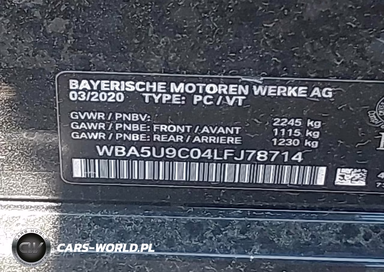 2020 BMW M340I M340I xDrive VIN:WBA5U9C04LFJ78714 - 9