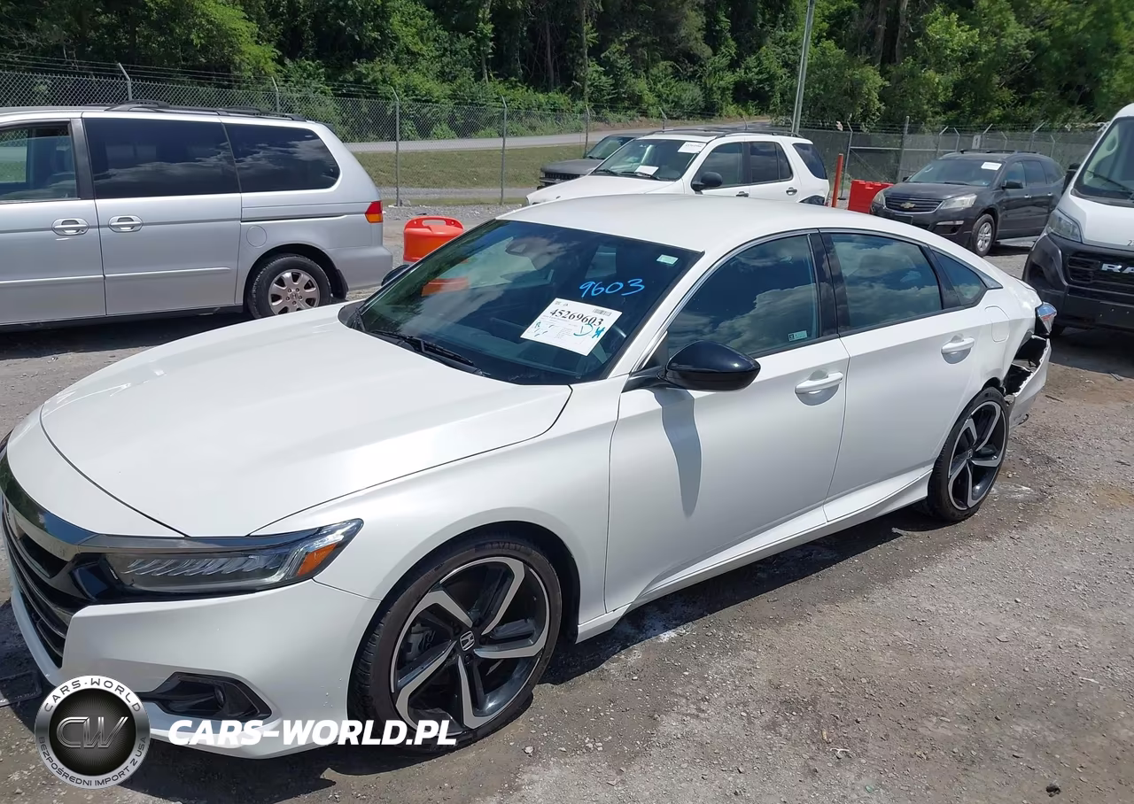 2022 Honda Accord Sport VIN:1HGCV1F38NA032011 - 2