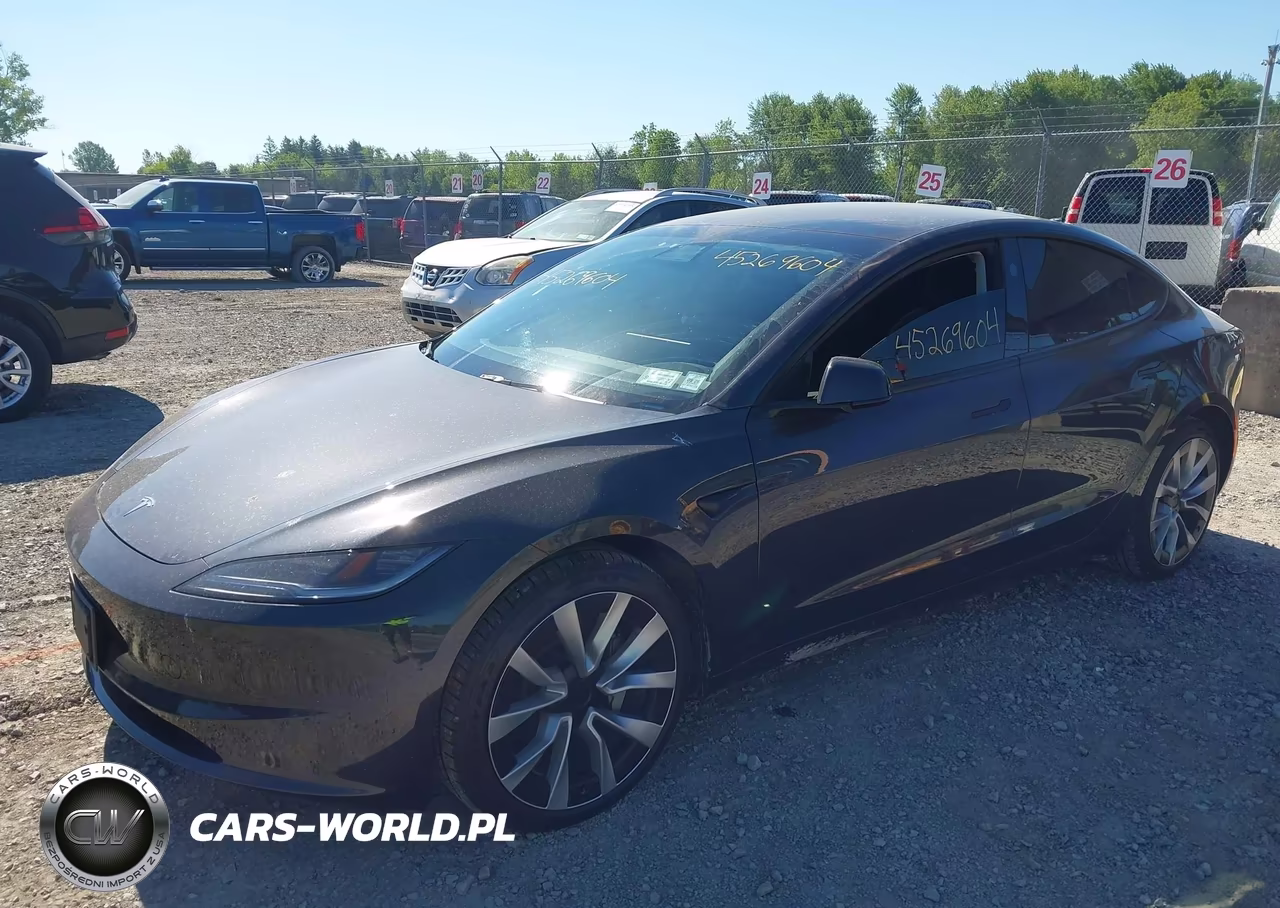 2025 Tesla Model 3 Long Range All-Wheel Drive VIN:5YJ3E1EB5SF064926 - 2