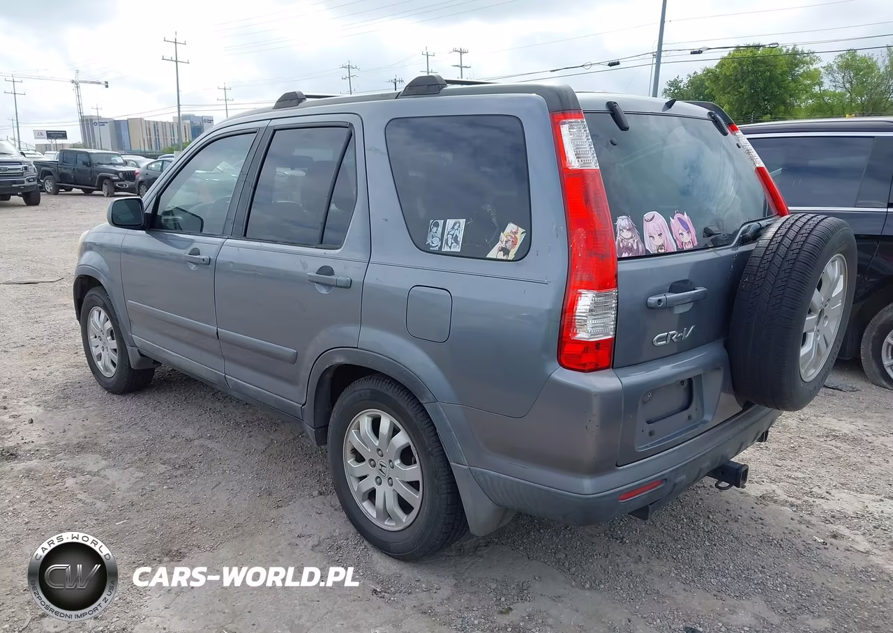 2006 Honda Cr-V Se VIN:SHSRD78976U426827 - 3