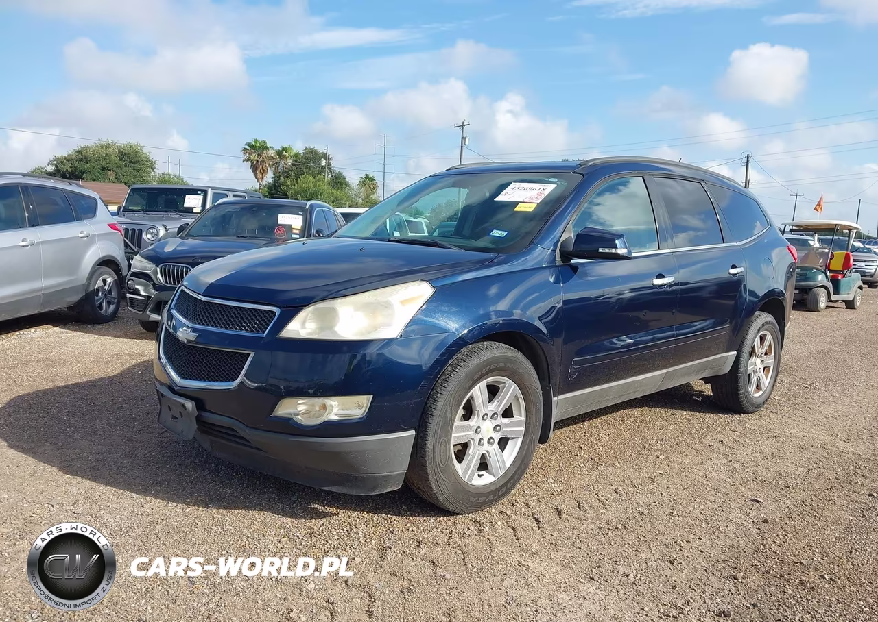 2010 Chevrolet Traverse Lt VIN:1GNLRFED4AJ207866 - 2