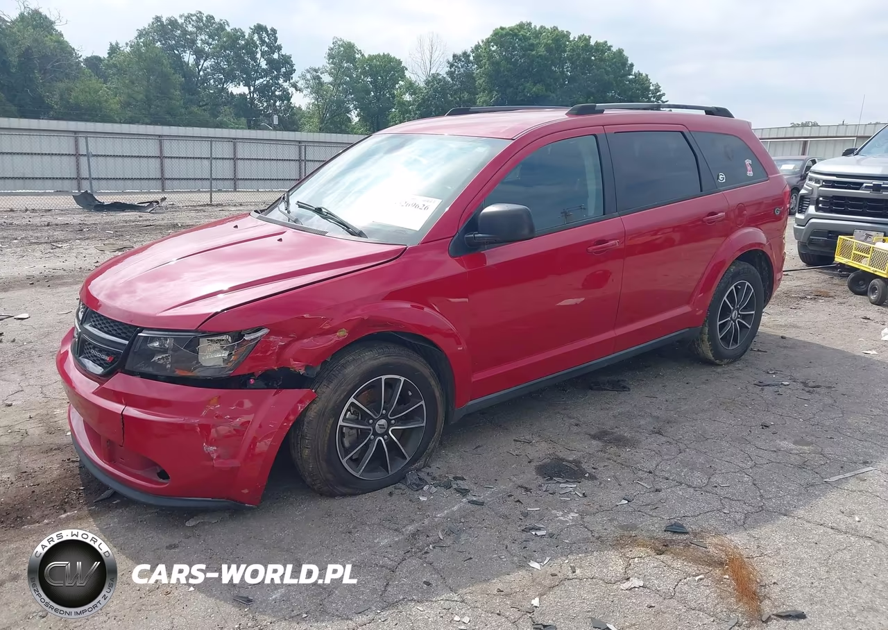 2018 Dodge Journey Se VIN:3C4PDCAB5JT429773 - 2