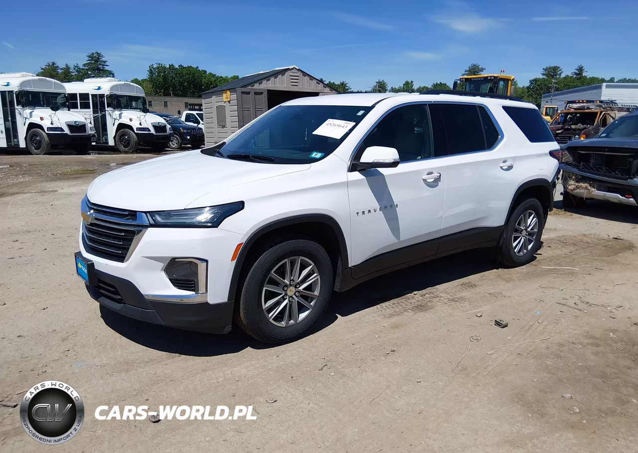 2022 Chevrolet Traverse Awd Lt Cloth VIN:1GNEVGKW0NJ160311 - 2