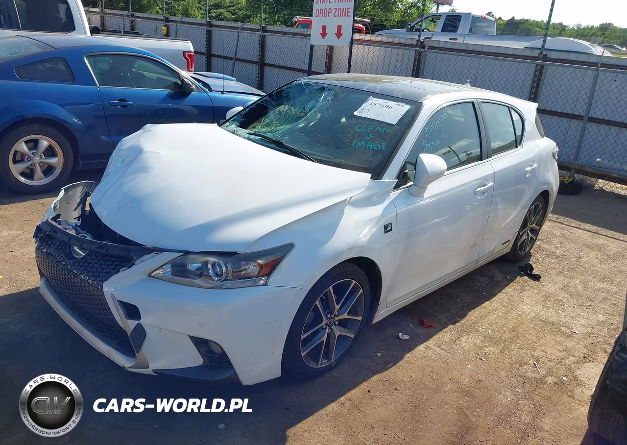 2014 Lexus Ct 200H VIN:JTHKD5BHXE2204389 - 2