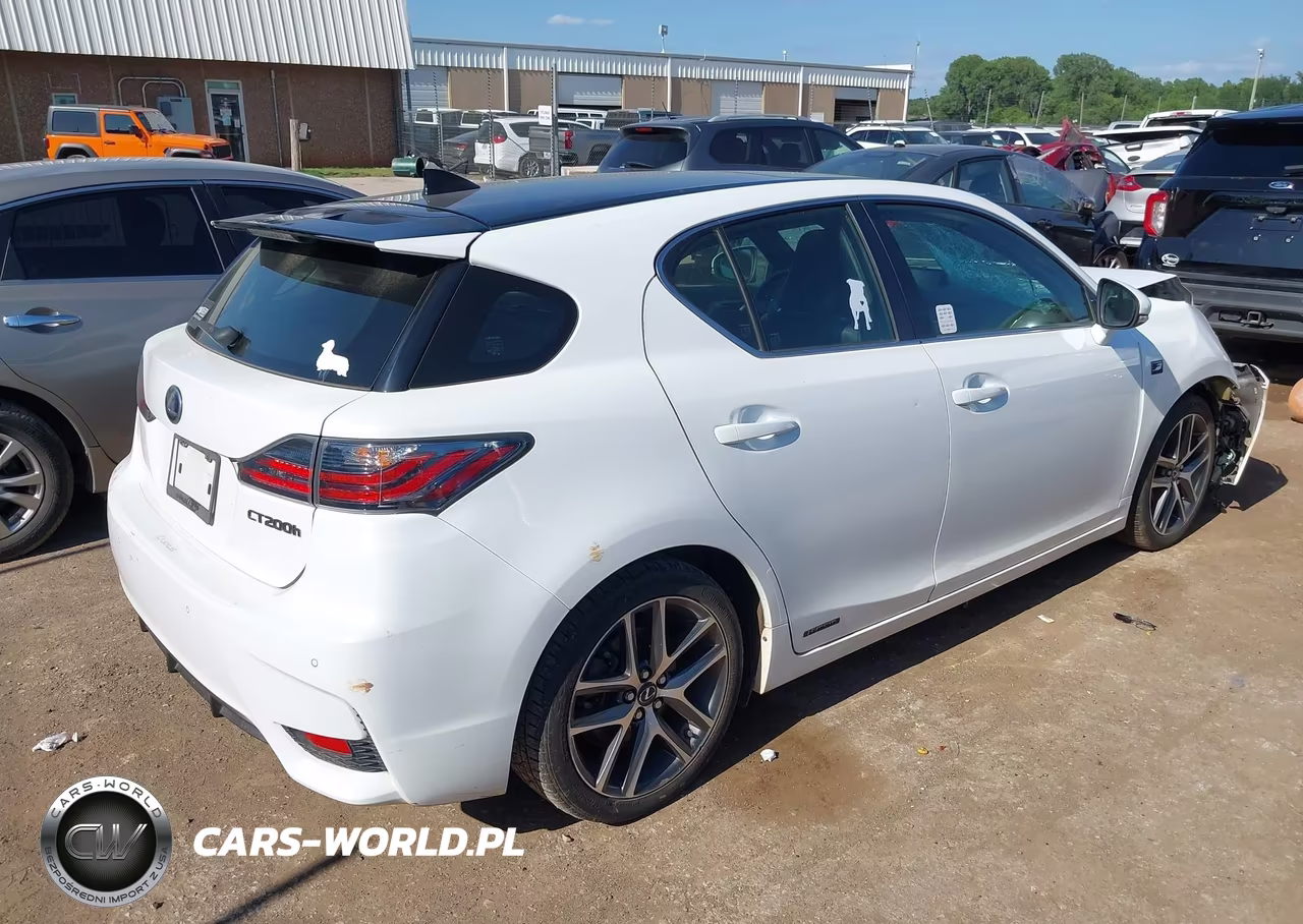 2014 Lexus Ct 200H VIN:JTHKD5BHXE2204389 - 4