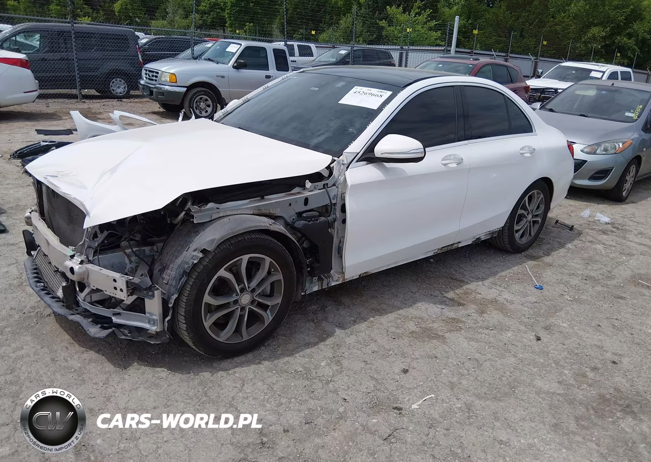 2015 Mercedes-Benz C 300 VIN:55SWF4JB8FU077515 - 2