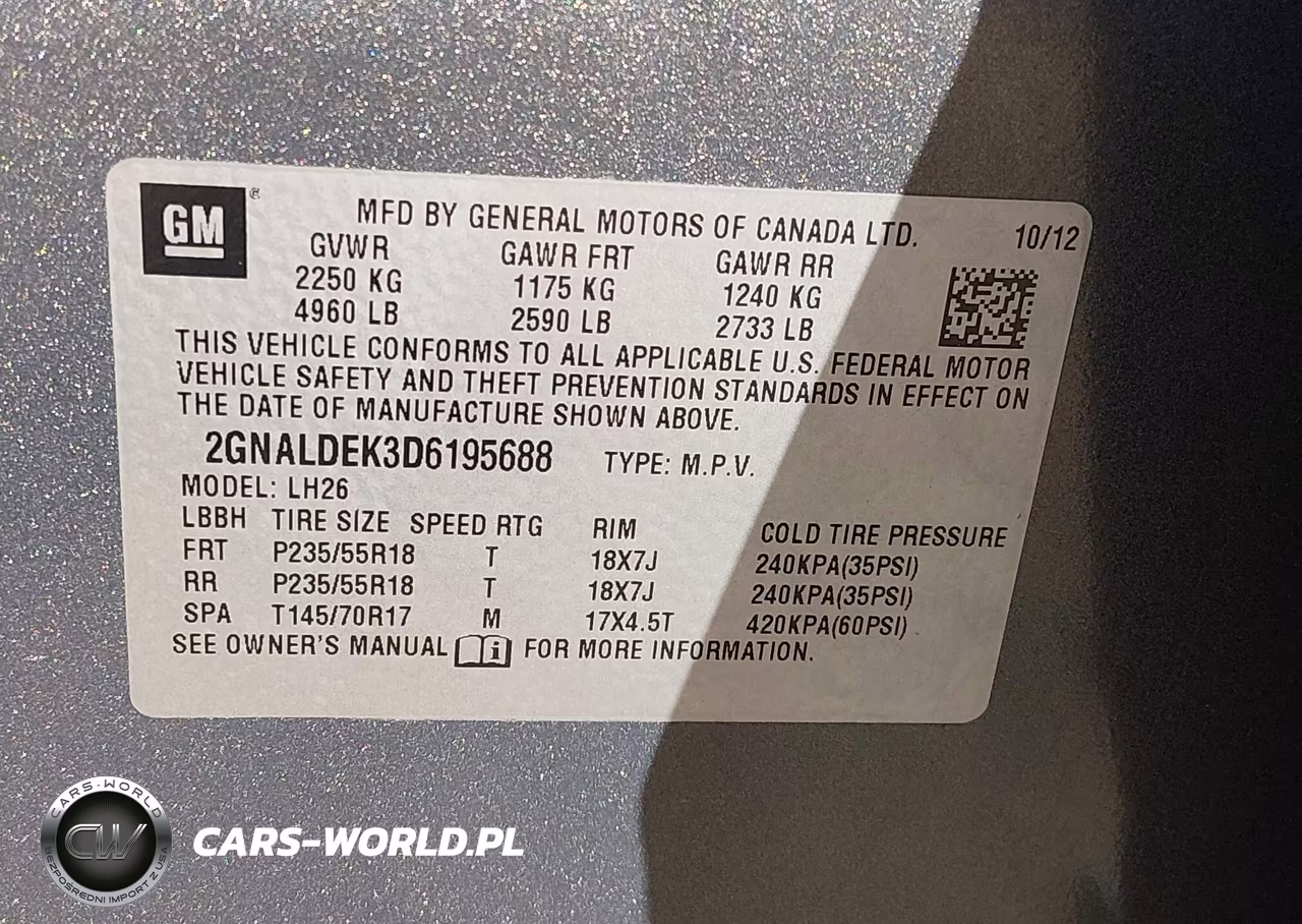 2013 Chevrolet Equinox 1Lt VIN:2GNALDEK3D6195688 - 9