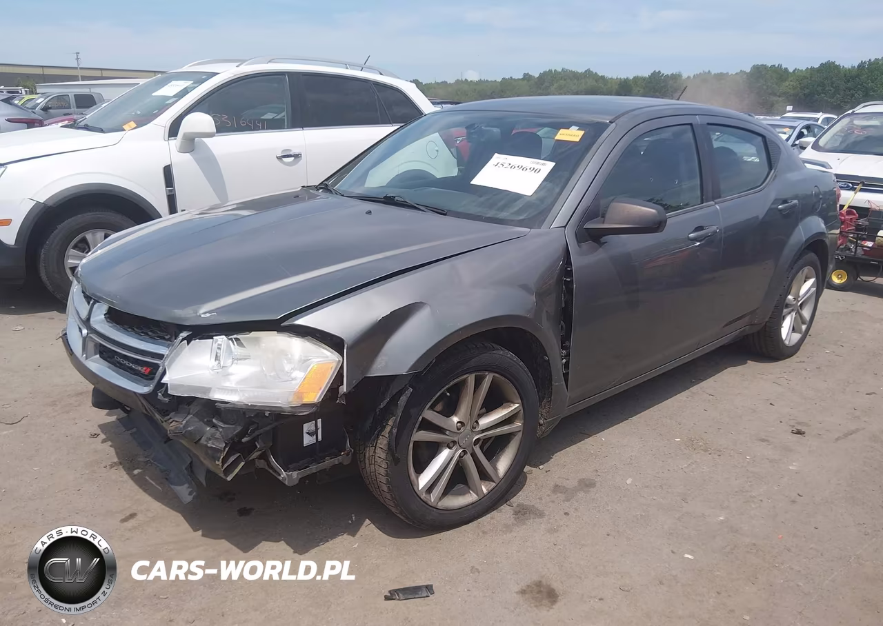 2013 Dodge Avenger Se V6 VIN:1C3CDZAG8DN582105 - 2
