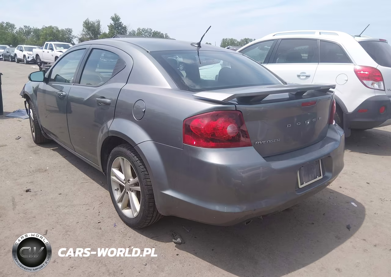 2013 Dodge Avenger Se V6 VIN:1C3CDZAG8DN582105 - 3