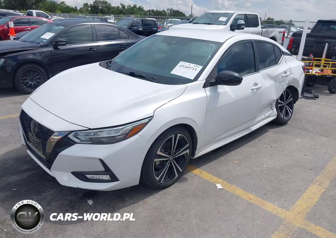 2021 Nissan Sentra Sr Xtronic Cvt VIN:3N1AB8DV0MY258875 - 2