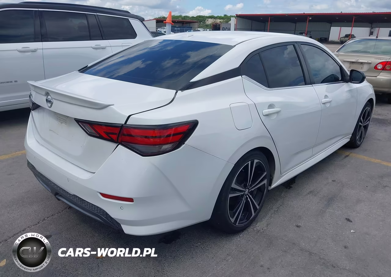 2021 Nissan Sentra Sr Xtronic Cvt VIN:3N1AB8DV0MY258875 - 4