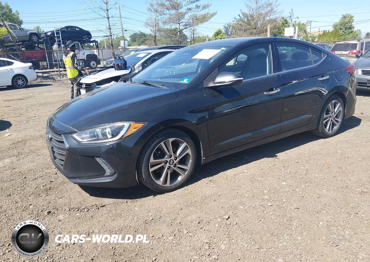 2017 Hyundai Elantra Limited VIN:5NPD84LF0HH022791 - 2