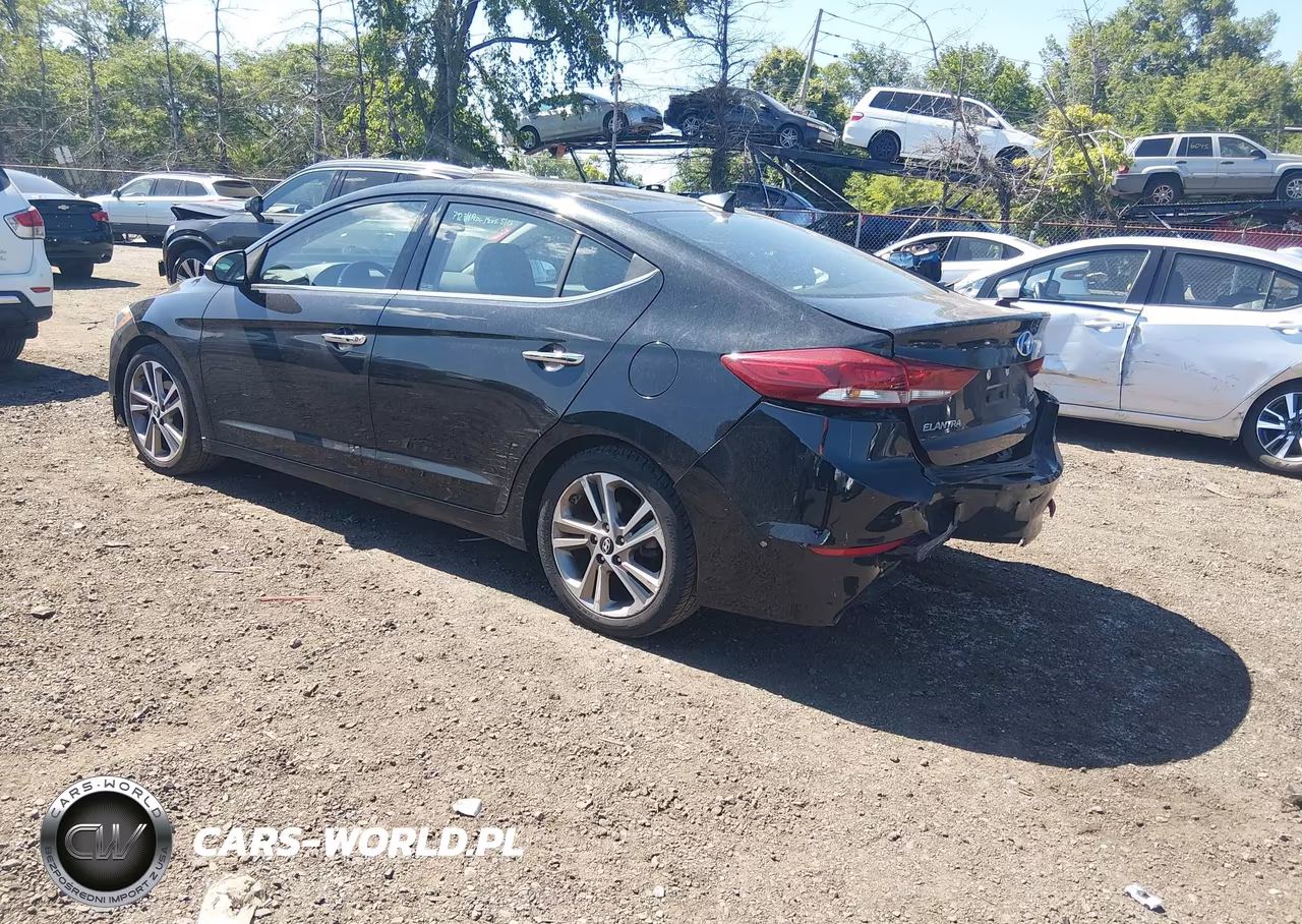 2017 Hyundai Elantra Limited VIN:5NPD84LF0HH022791 - 3