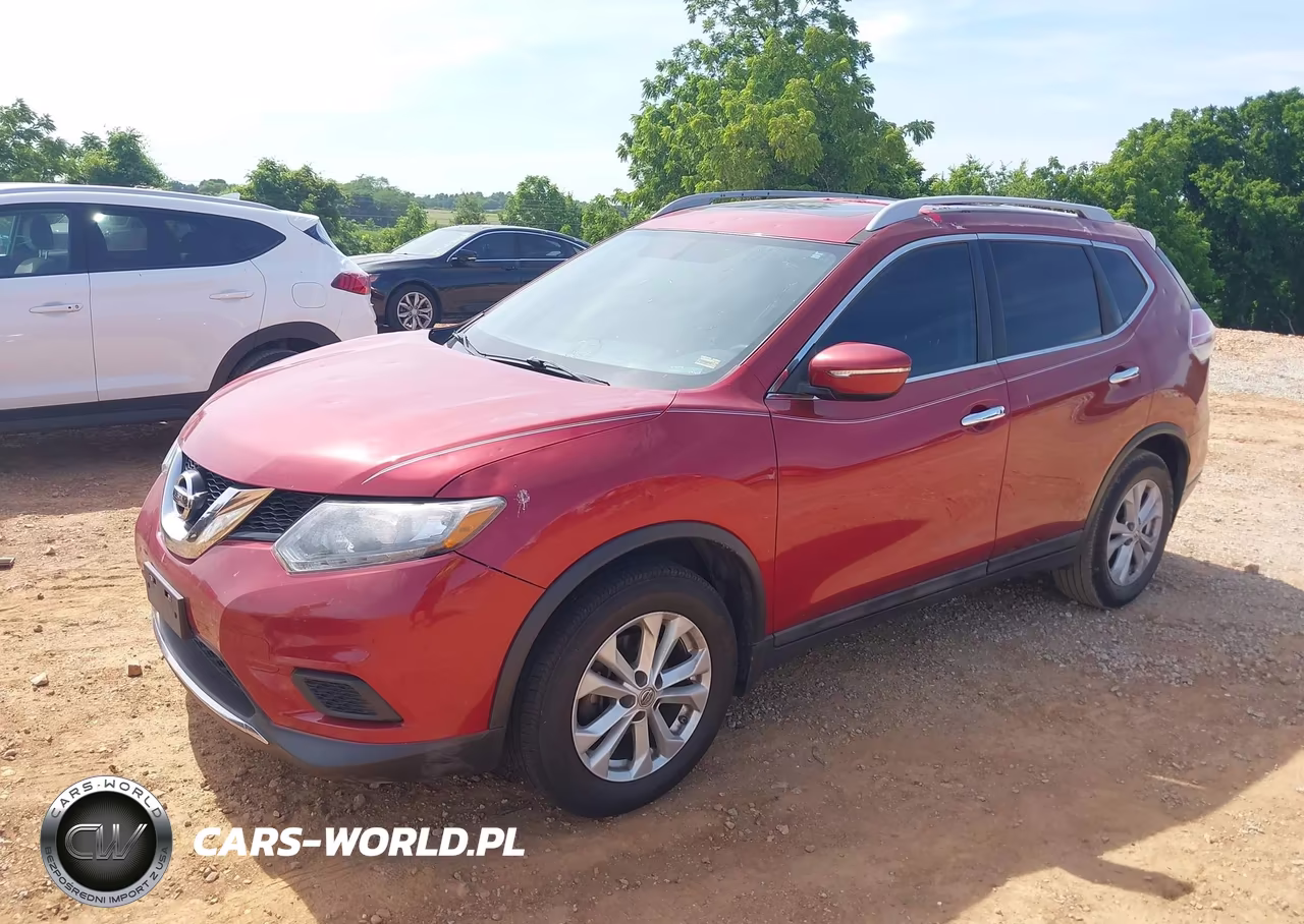 2015 Nissan Rogue Sv VIN:5N1AT2MTXFC841354 - 2