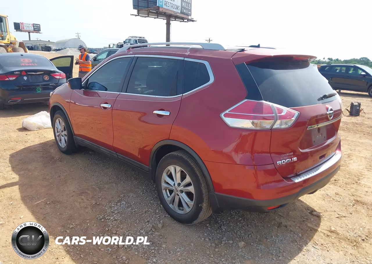 2015 Nissan Rogue Sv VIN:5N1AT2MTXFC841354 - 3
