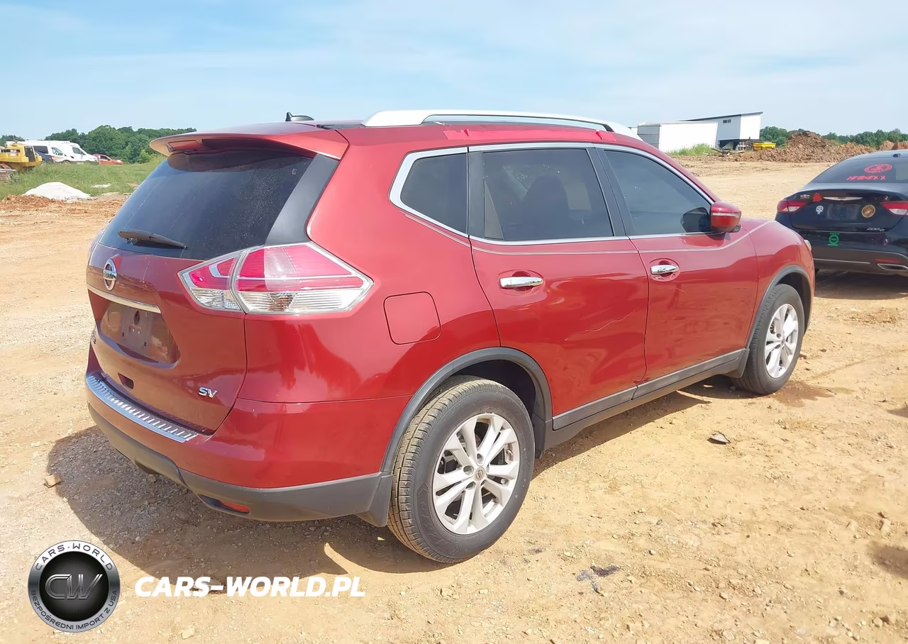 2015 Nissan Rogue Sv VIN:5N1AT2MTXFC841354 - 4