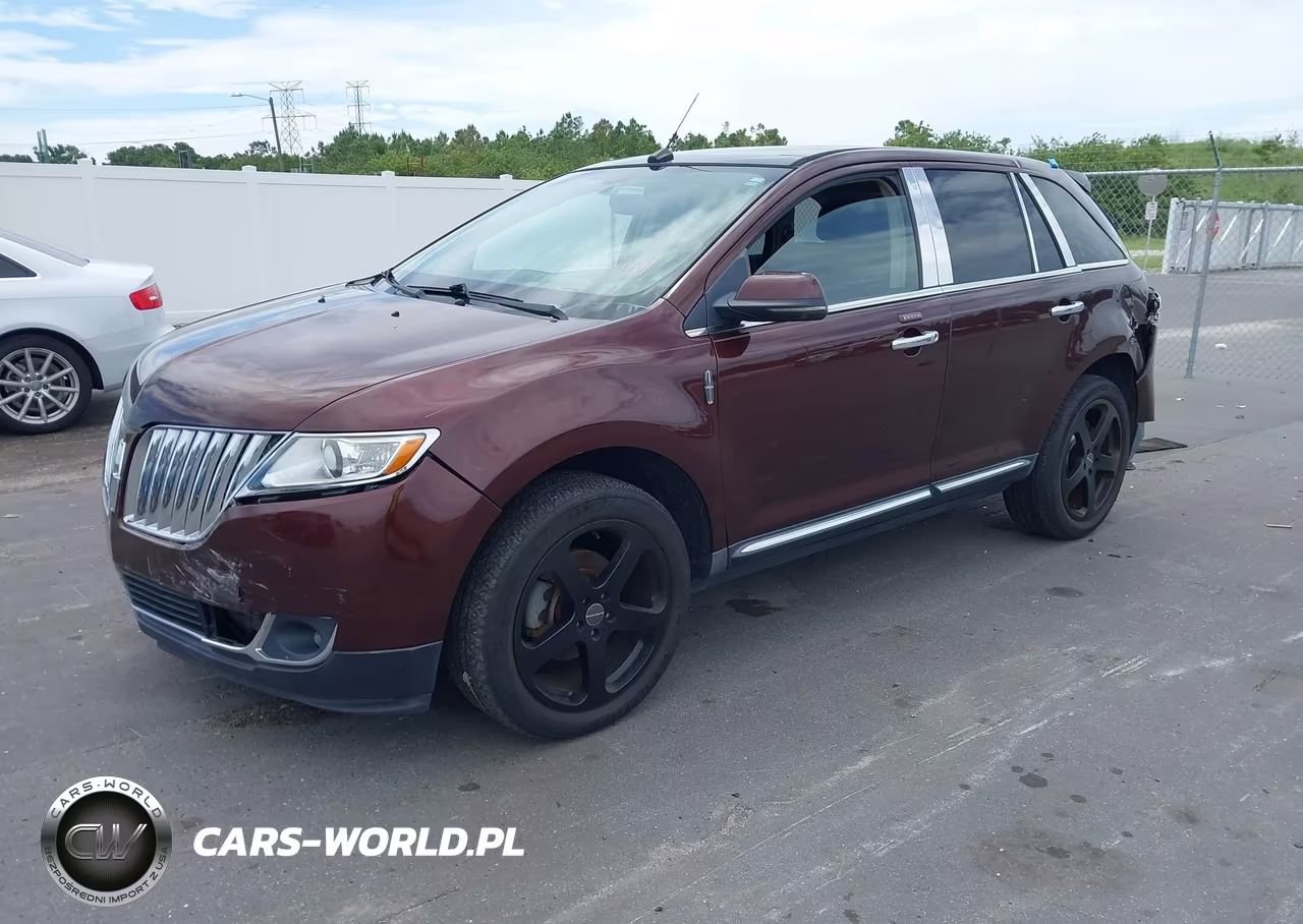 2012 Lincoln Mkx VIN:2LMDJ8JK6CBL12971 - 2