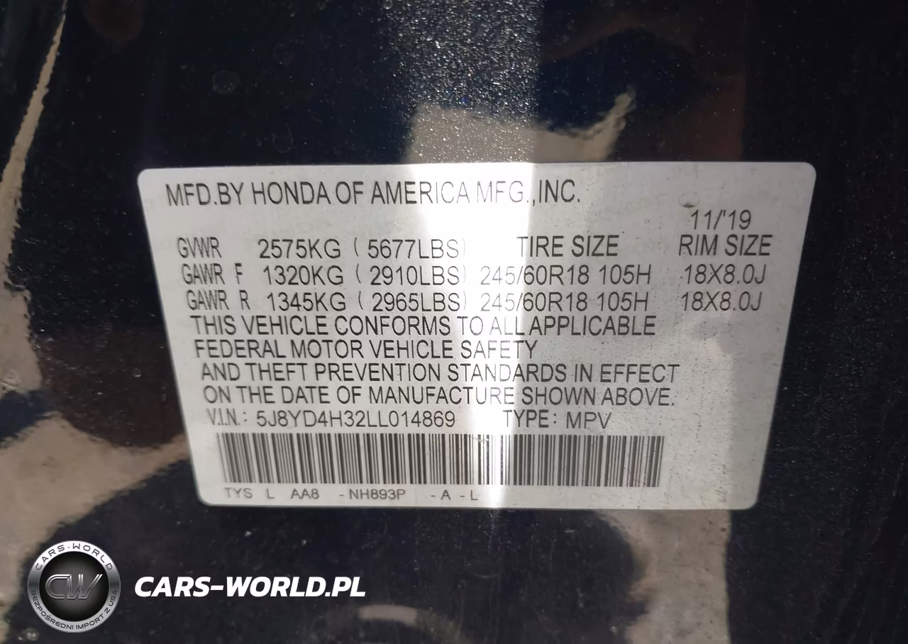 2020 Acura Mdx Standard VIN:5J8YD4H32LL014869 - 9