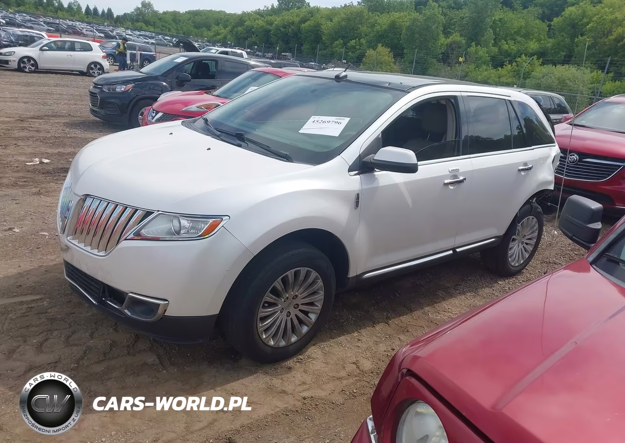 2013 Lincoln Mkx VIN:2LMDJ6JK9DBL25929 - 2