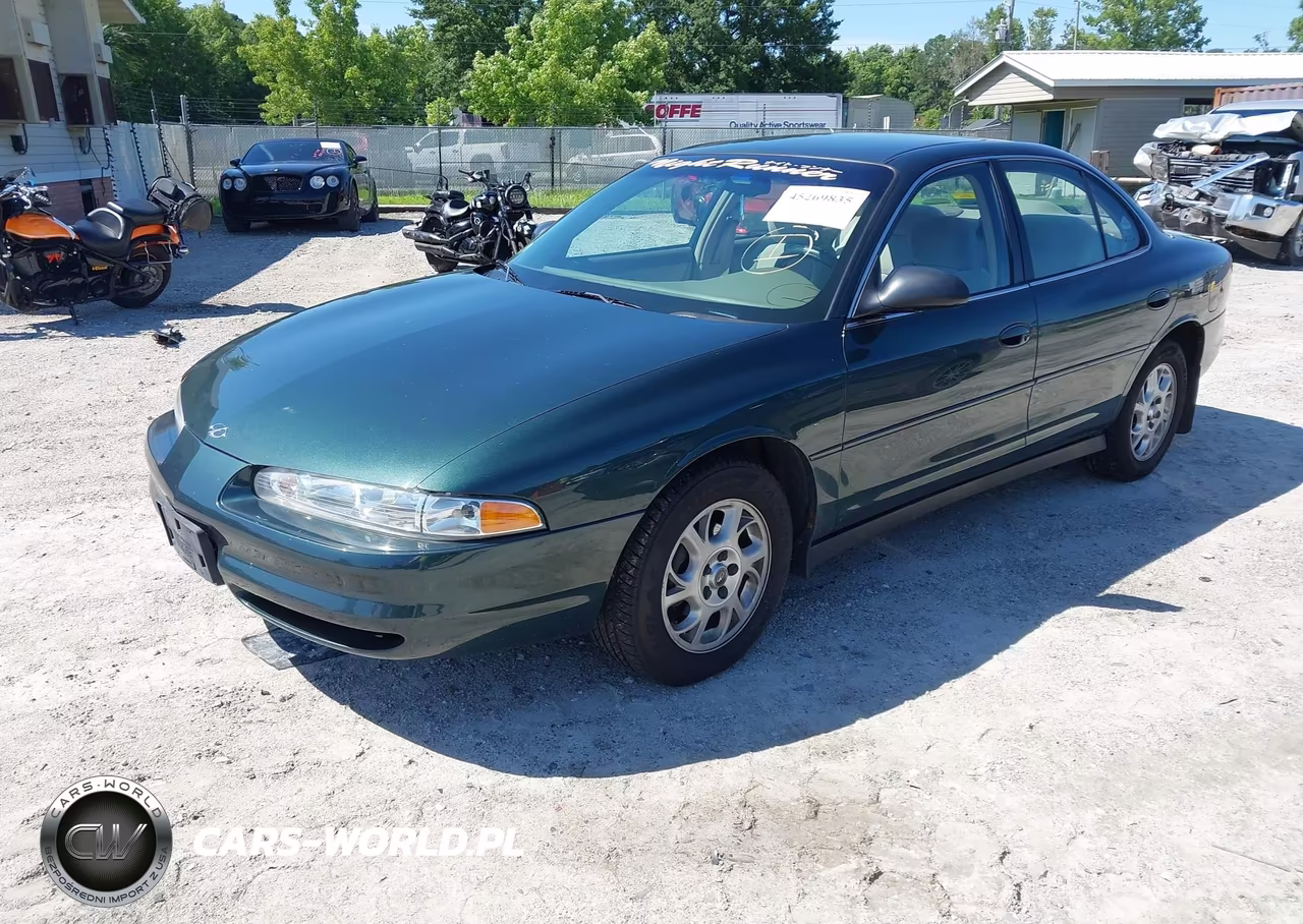 2000 Oldsmobile Intrigue Gx VIN:1G3WH52H9YF296566 - 2