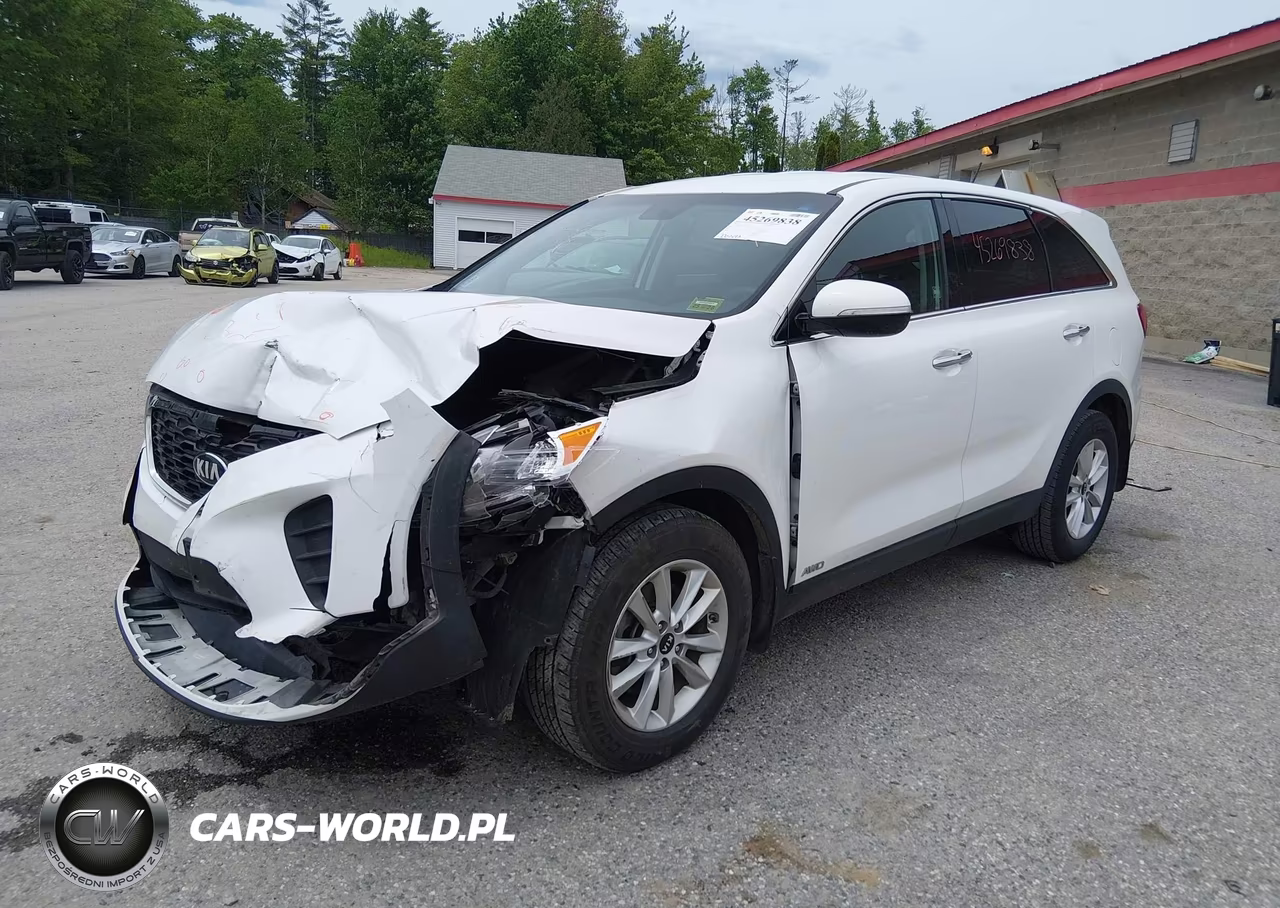2019 Kia Sorento 3.3L Lx VIN:5XYPGDA50KG446125 - 2