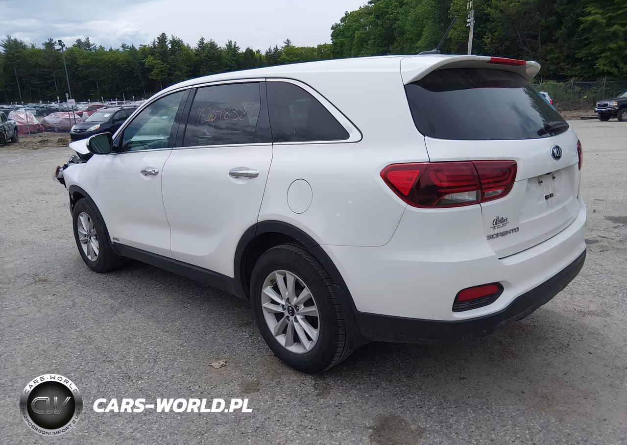 2019 Kia Sorento 3.3L Lx VIN:5XYPGDA50KG446125 - 3