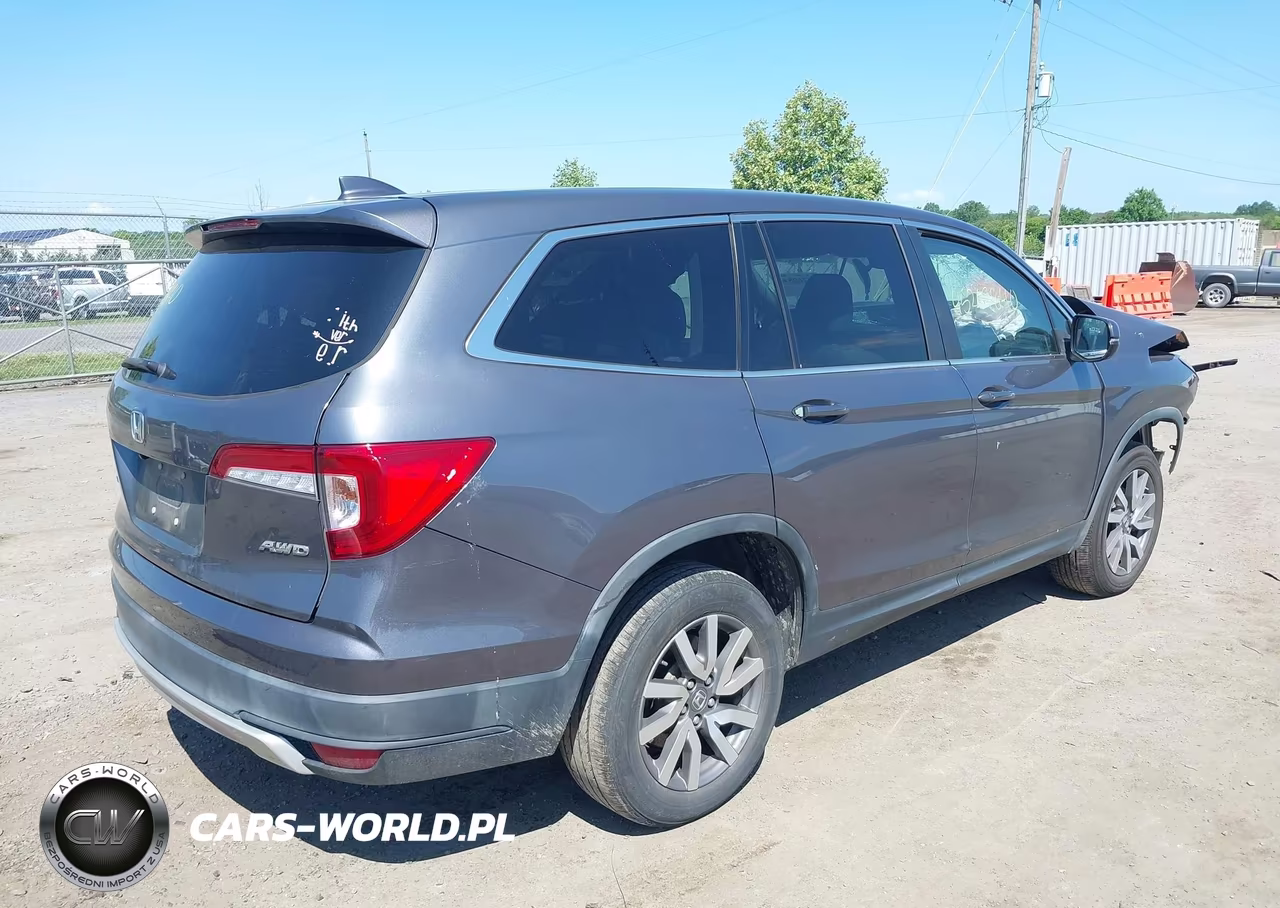 2019 Honda Pilot Ex-L VIN:5FNYF6H54KB086034 - 4