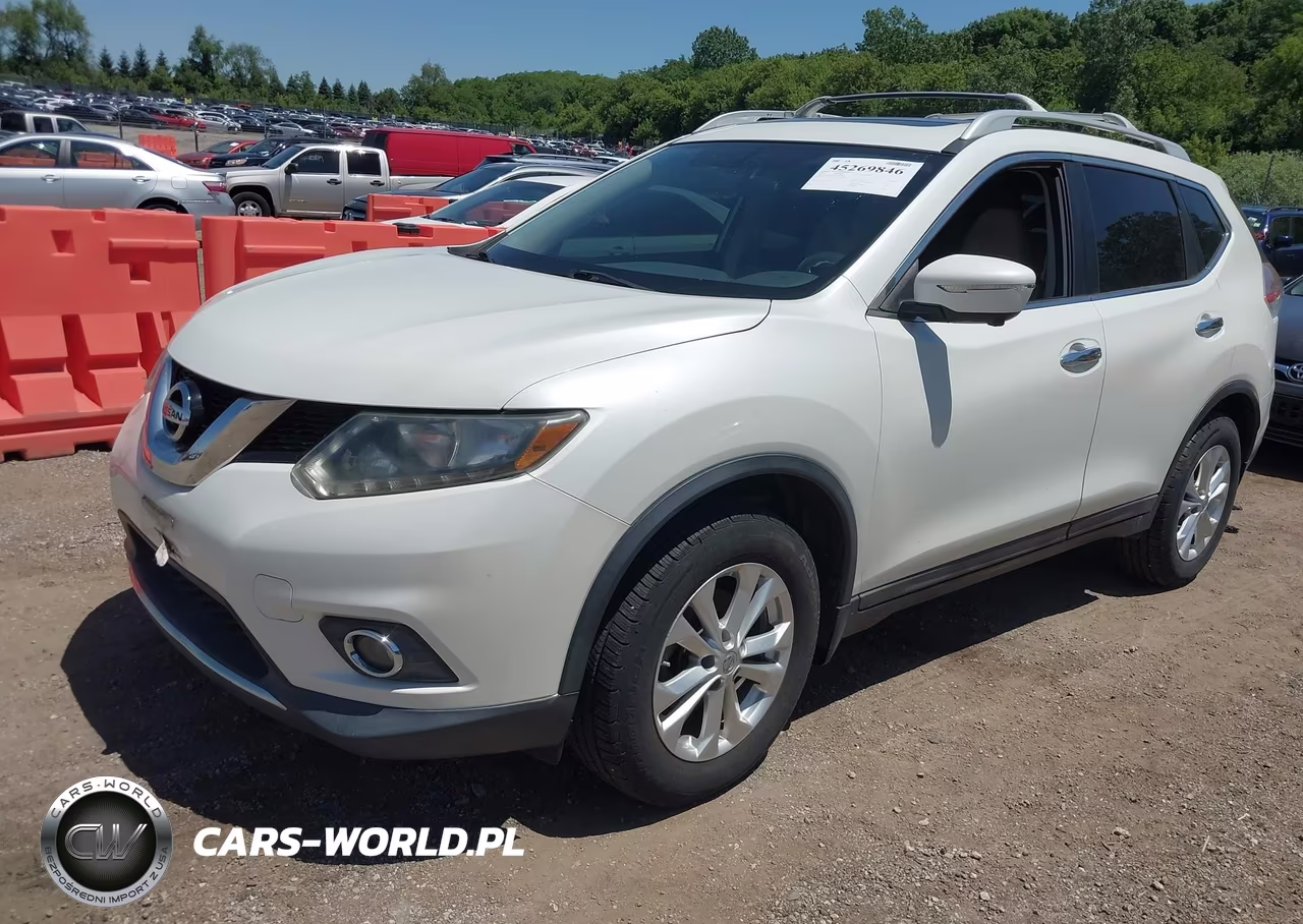 2015 Nissan Rogue Sv VIN:5N1AT2MV0FC780498 - 2