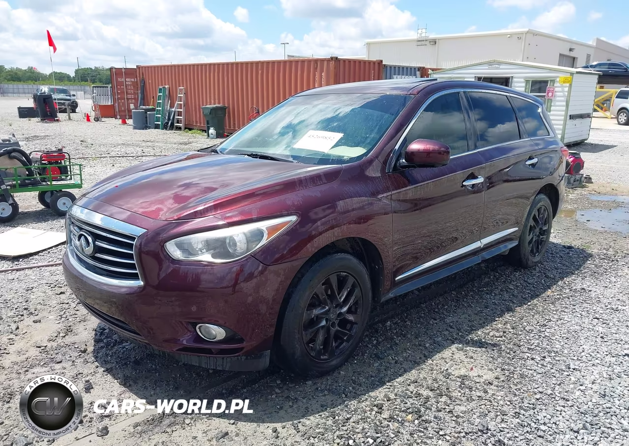 2013 Infiniti Jx35 VIN:5N1AL0MM6DC302076 - 2