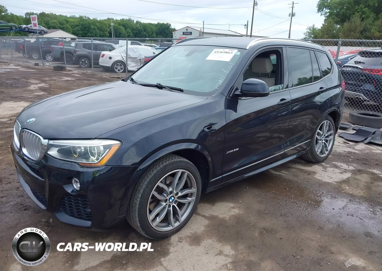2015 BMW X3 xDrive35I VIN:5UXWX7C58F0K35520 - 2