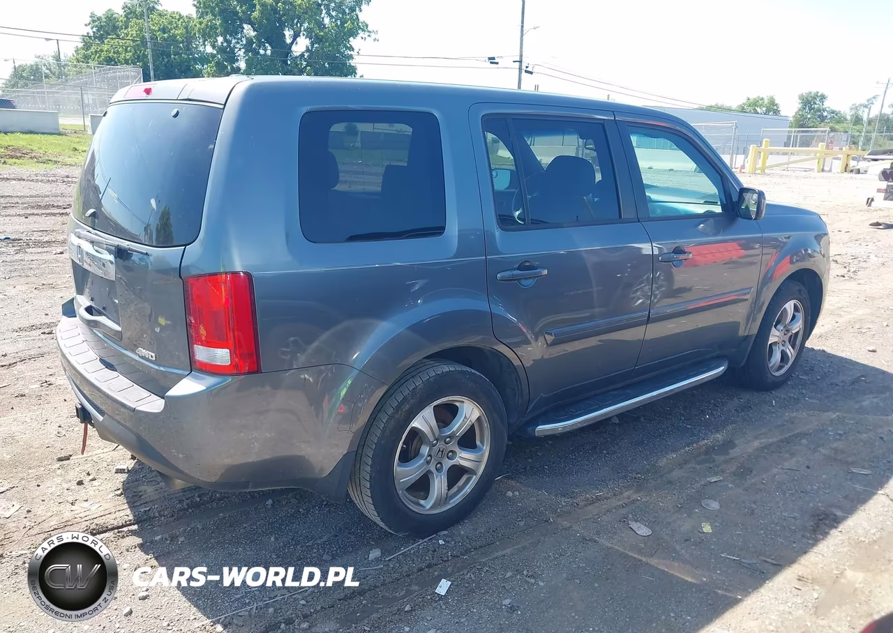 2012 Honda Pilot Ex-L VIN:5FNYF4H52CB007837 - 4